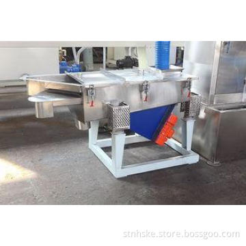Waste Plastic Pelletizer Machine Vibrosieve Plastic Auxilia